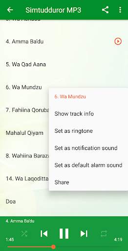 Maulid Simtudduror MP3 Offline screenshot 4