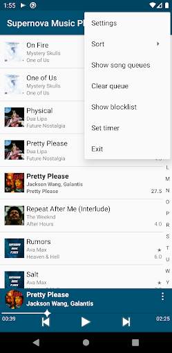 Supernova Music Player screenshot 2