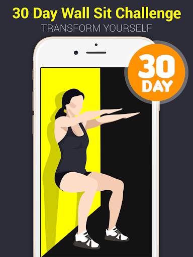 30 Day Wall Sit Challenge Free screenshot 9