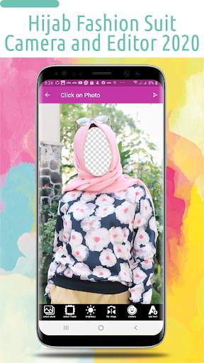 Hijab Fashion Suit Camera and Editor 2020 screenshot 5