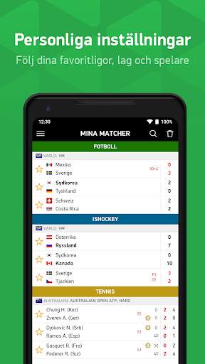 FlashScore - sportresultat screenshot 5
