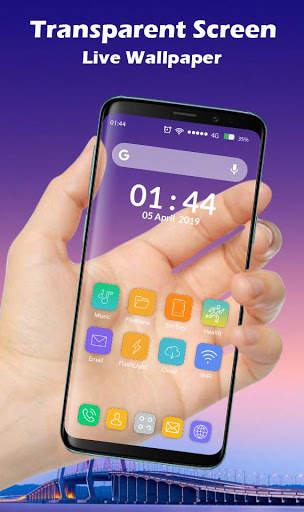 Transparent Screen Live Wallpaper screenshot 4