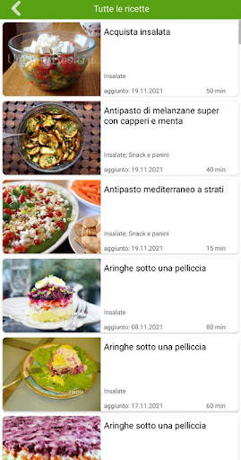 Ricette di insalata screenshot 3