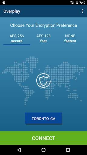 OverPlay VPN screenshot 1