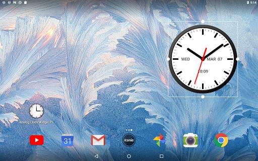 Analog Clock Widget-7 скриншот 7