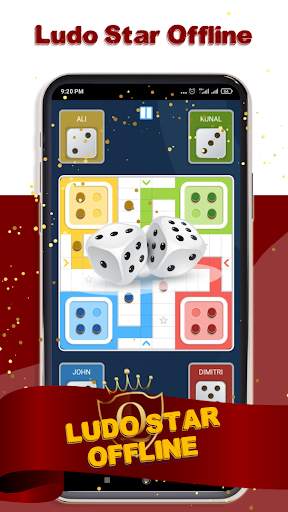 Ludo Star Offline - Free Ludo Board All Star Game screenshot 2