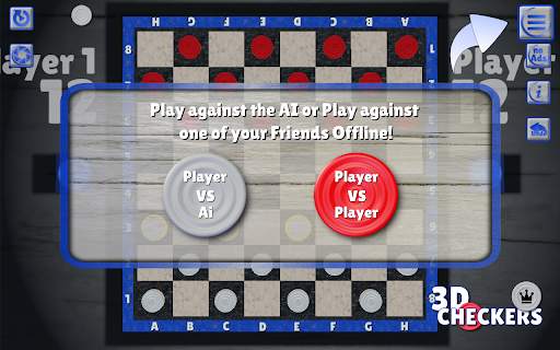 Checkers 3D Board Game स्क्रीनशॉट 12