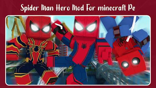 Minecraft Spider Man Mod PE screenshot 4