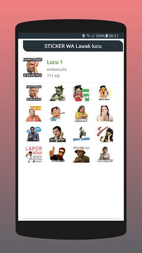 STICKER WA Lawak lucu screenshot 3