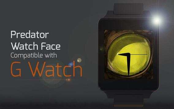 Predator Watch Face स्क्रीनशॉट 5
