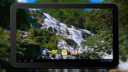 4K Waterfall Video Live Wallpaper screenshot 1