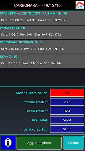 Indice & Carico Glicemico Lite screenshot 7