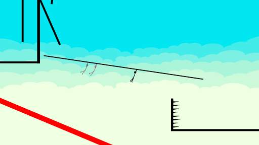 Stickman Parkour Platform - 2D Ninja Fun Race screenshot 5