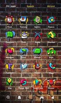 Graffiti GO Launcher Theme screenshot 3