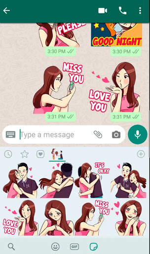 Urdu Bollywood Romantic Funny Sticker for whatsapp screenshot 6
