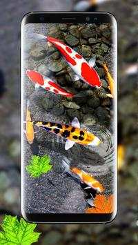 3D Koi Fish Wallpaper HD - 3D Fish Live Wallpapers screenshot 2