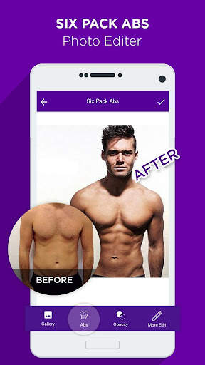 Six Pack Abs Photo Editor screenshot 1