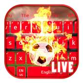 Flame Football Red Live Keyboard 10001001