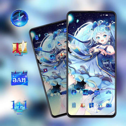 Beautiful Magical Princess theme Anime Girl screenshot 3