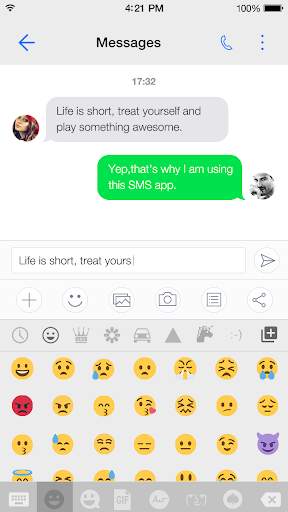 Simple Flat Keyboard Theme screenshot 3