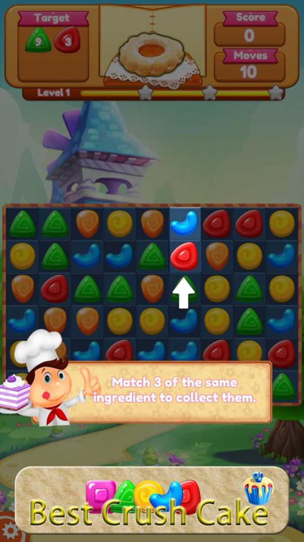 Best Crush Cake: Candy Classic-Match 3 Free Game screenshot 6