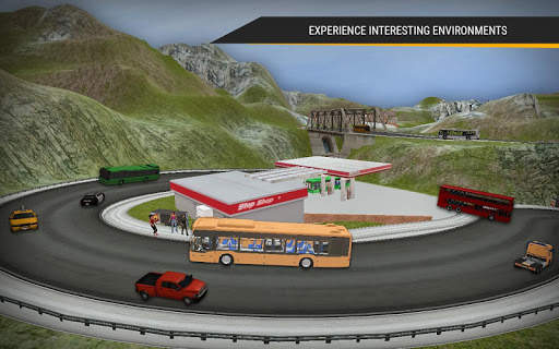 Pelatih Bis Mengemudi 3D Simulator screenshot 2