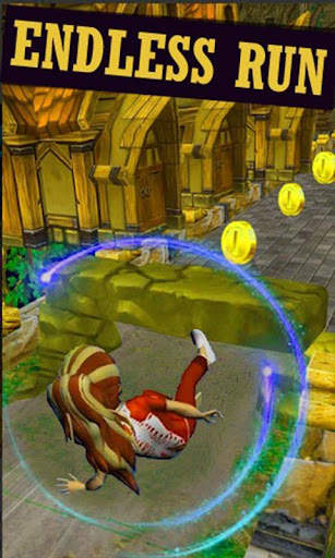 Lost Temple Frozen :Castle Princess Endless Run screenshot 3