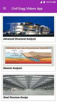 Civil Engineering VIDEOS Lecture - An learning App скриншот 7