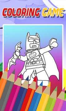 Coloring Batman Lego Game screenshot 2