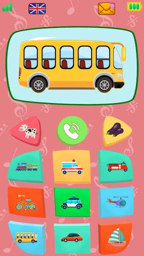 Baby Phone for toddlers - Numbers, Animals & Music 6 تصوير الشاشة