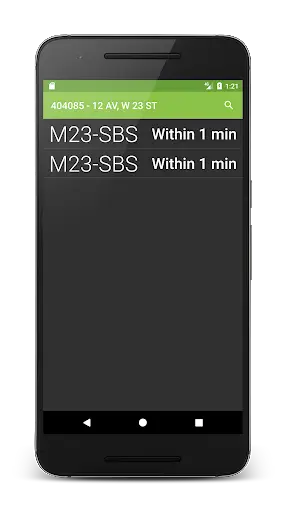 Bus Time (New York City) screenshot 2