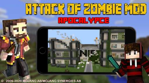 Zombie Apocalypse Mod   Zombies Attack Map screenshot 3