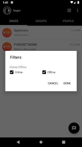 PYRO Messenger screenshot 3