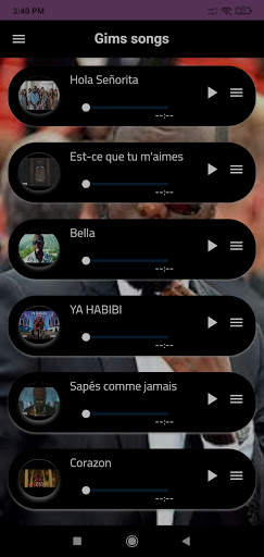 gims songs mi gna screenshot 2