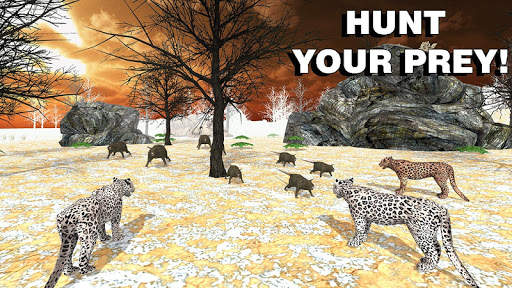 Leopard Family Simulator screenshot 1