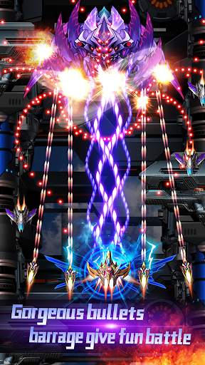 Serangan Thunder: Space Airplane War screenshot 11