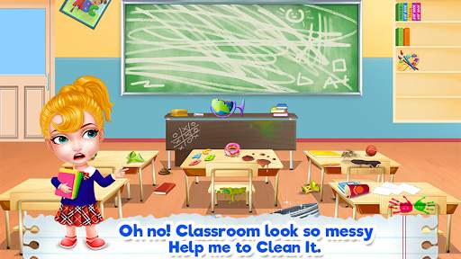 Keep Your School Clean Game screenshot 2