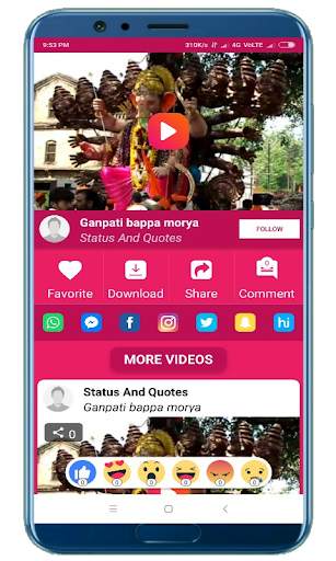 Bull star (videos uploading and status app) screenshot 5