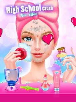 High School Love Crush - Girl Dressup and Makeup screenshot 3