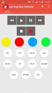 willett set top box remote screenshot 4