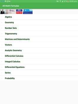 All Math Formulas screenshot 9