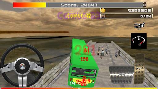 Zombie VS Car - 3D simulator स्क्रीनशॉट 3