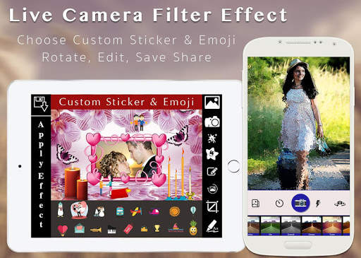 Candle Light Photo Frame - Collage Editor screenshot 6