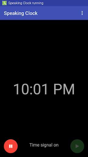 Speaking Clock screenshot 2