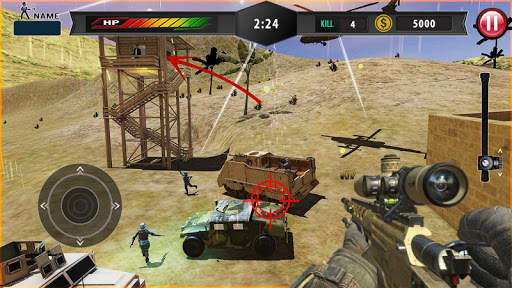 US Army Sniper Assassin 3d: Game Sniper Baru 2019 screenshot 5