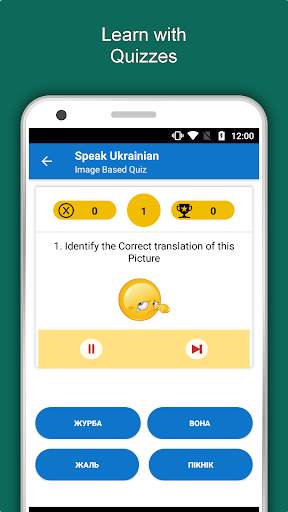 Speak Ukrainian : Learn Ukrainian Language Offline screenshot 3