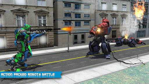 Dolphin Robot Car Fighting - Robot Transforming screenshot 4