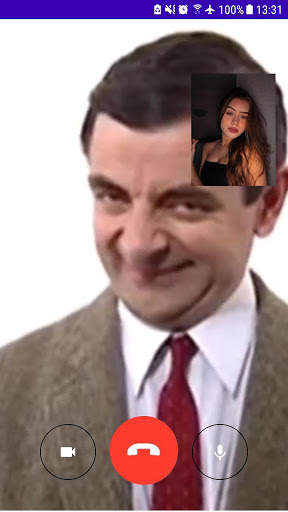 Mr. Bean Fake video Call messenger screenshot 4