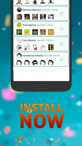 WAStickerApps - Random Memes Stickers For WhatsApp screenshot 2