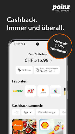 poinz - Swiss Loyalty screenshot 1
